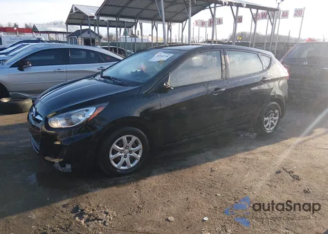 2012 Hyundai Accent Gs z USA, uszkodzony, nr VIN KMHCT5AE5CU049716